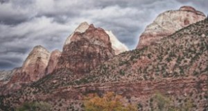 Three Sisters Peaks, Utah.